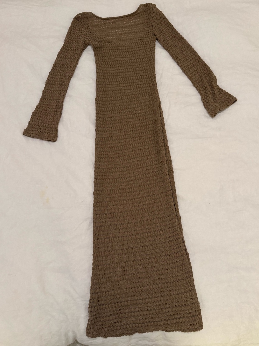 NA-KD Crochet Maxi Dress